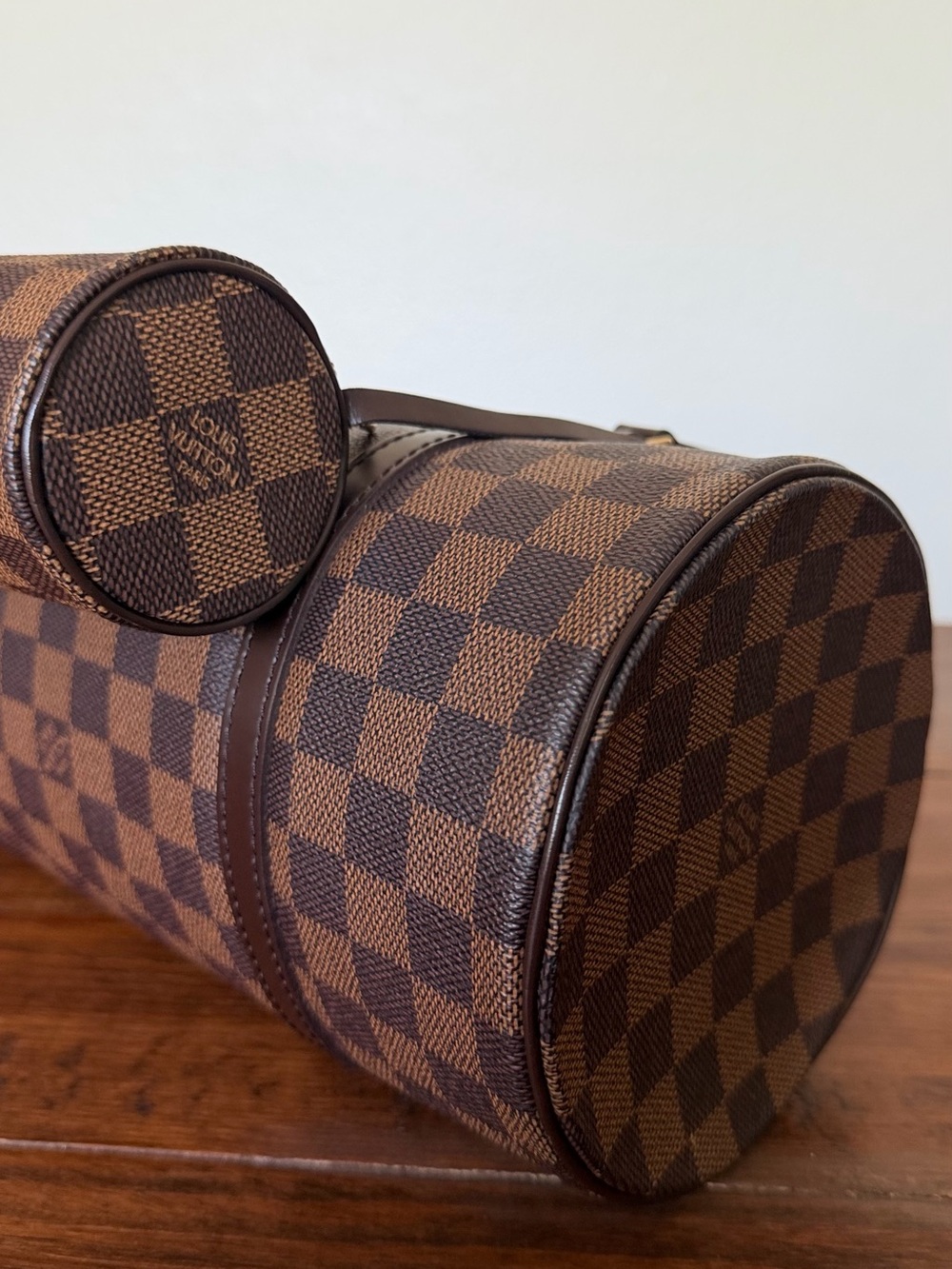 Louis Vuitton Damier Ebene Papillon 30 with Mini Pouch - Picture 6 of 13